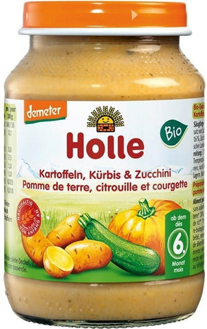 Babygericht Zucchini - Kürbis - Kartoffel BIO 190 g HOLLE