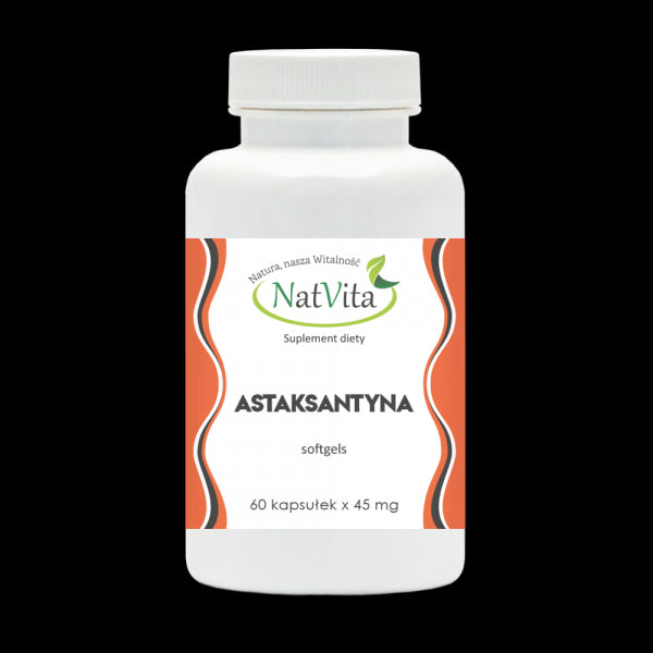 Hawaiianskt astaxanthin 42 mg 60 kapslar 27 g NATVITA