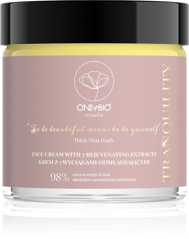Gesichtscreme mit 7 - verjüngenden Extrakten 50 ml - NUR BIO