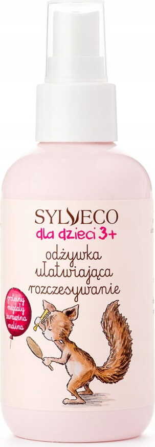 Entwirrender Conditioner für Kinder 3 + Proteine Mandeln Cranberry Himbeere 150ml - SYLVECO