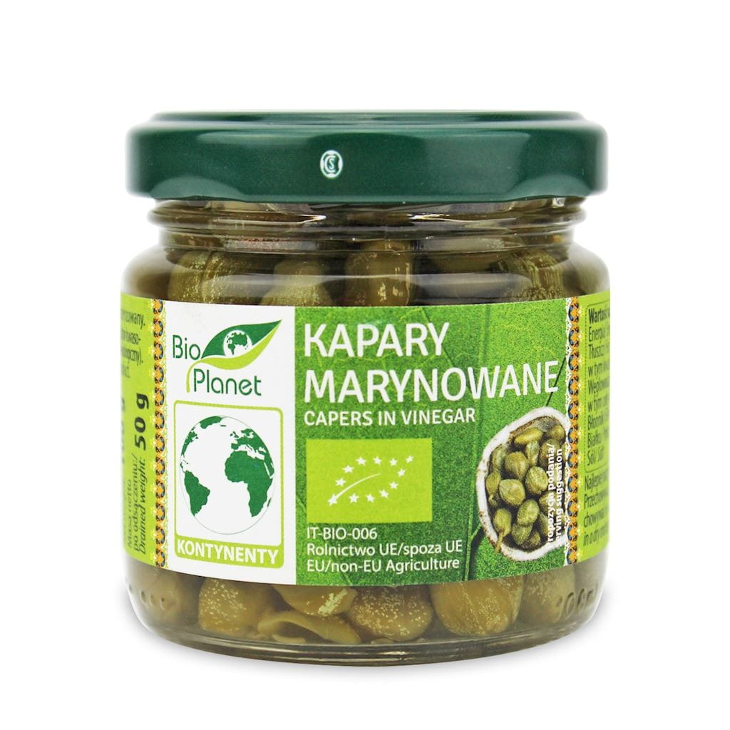 Eingelegte Kapern BIO 100 g (50 g) - BIO PLANET