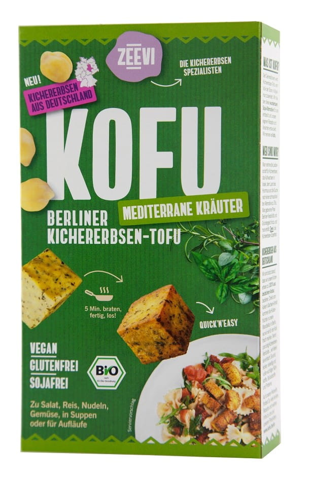 Kofu välimerenkylpein kasviksilla gluteeniton BIO 200 g - ZEEVI