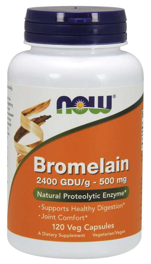 Bromelain 120 Kapseln NOW FOODS