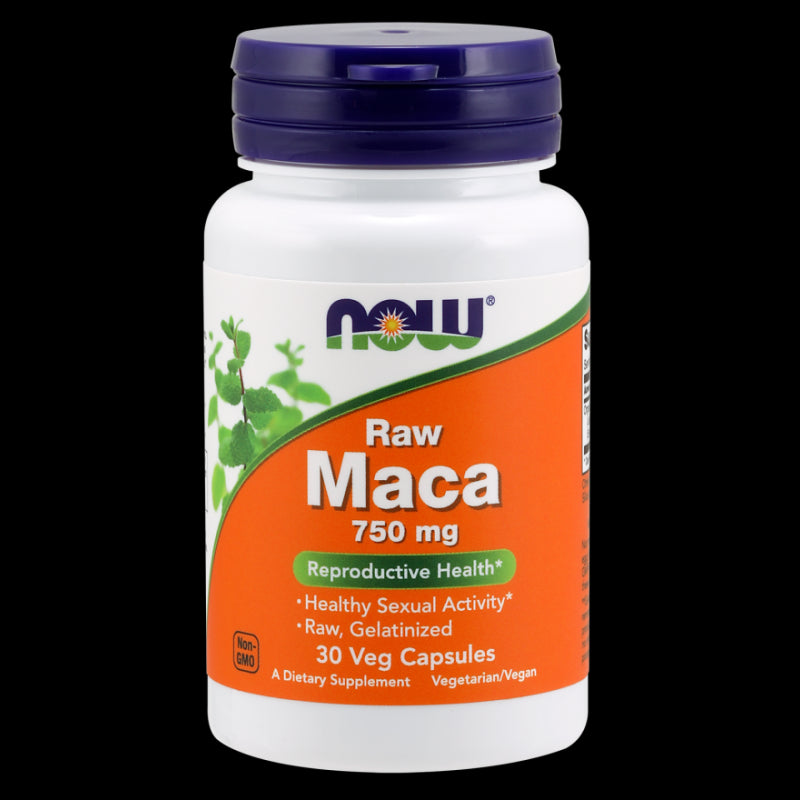 Akar Maca 750 MG Ekstrak 6:1 30 Kapsul NOW FOODS