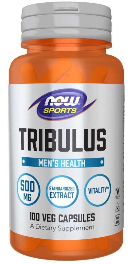 Tribulus 500 MG Ekstrak distandardkan kepada 45% Saponin 100 Kapsul NOW FOODS