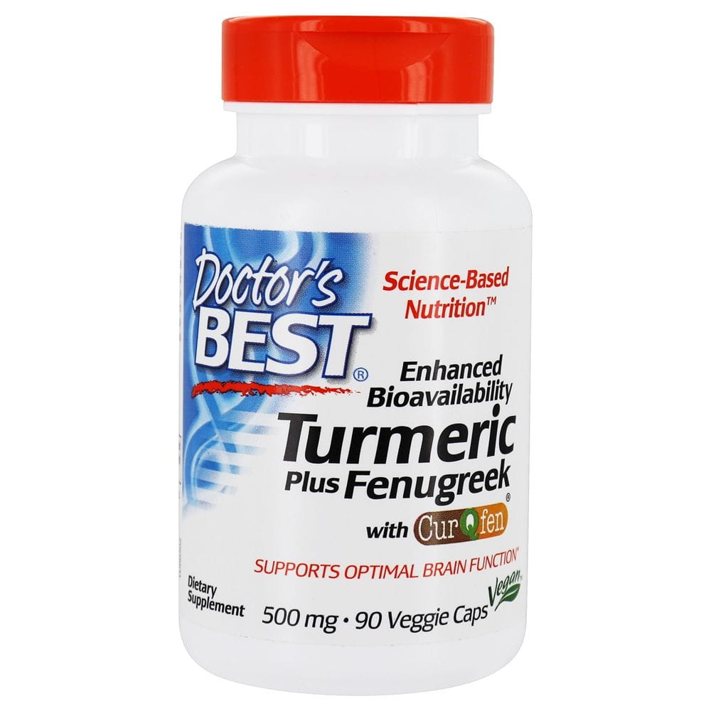 Kunyit Fenugreek curqfen 500 MG 90 Kapsel DOCTOR'S BEST