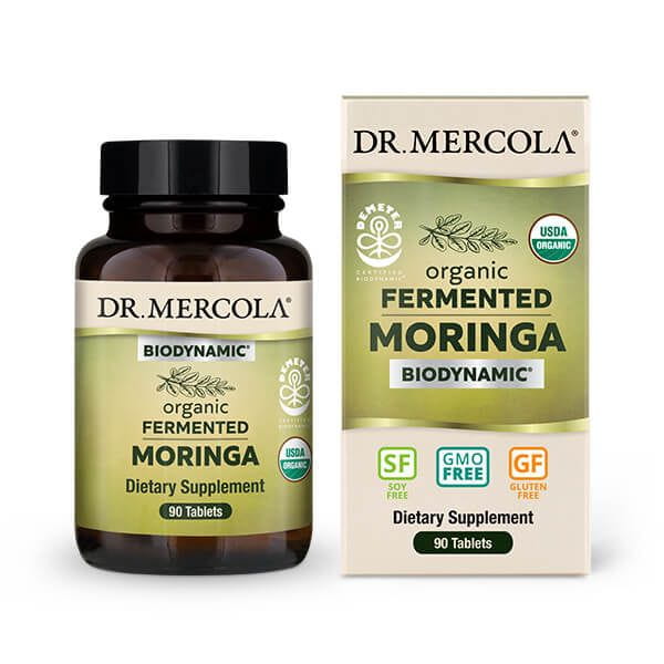 Szervesen erjesztett Moringa 90 tabletta a DR MERCOLA-tól