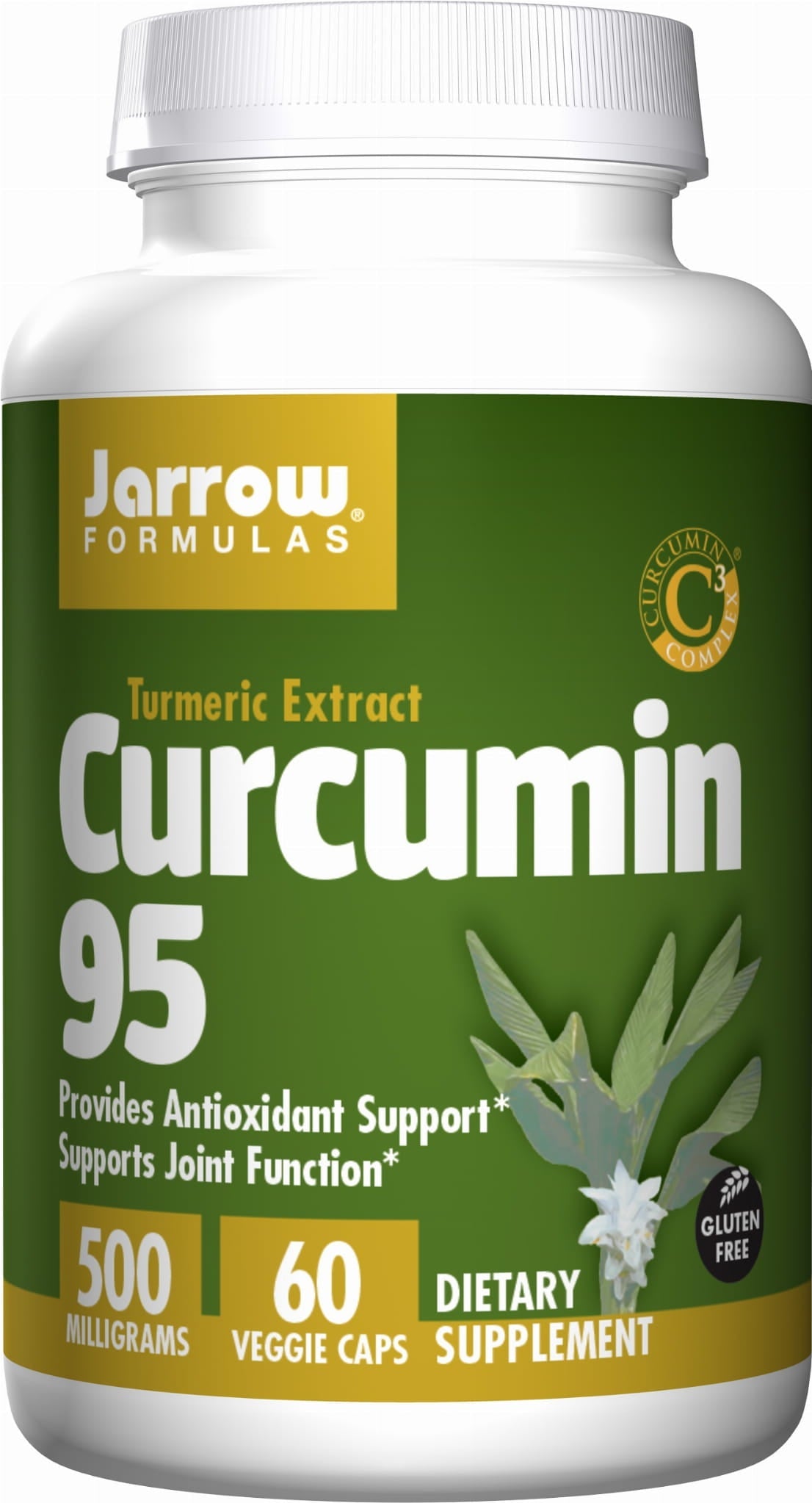 Curcumin 95 Komplex Kurkuma 500 MG 60 Kapseln JARROW FORMELS