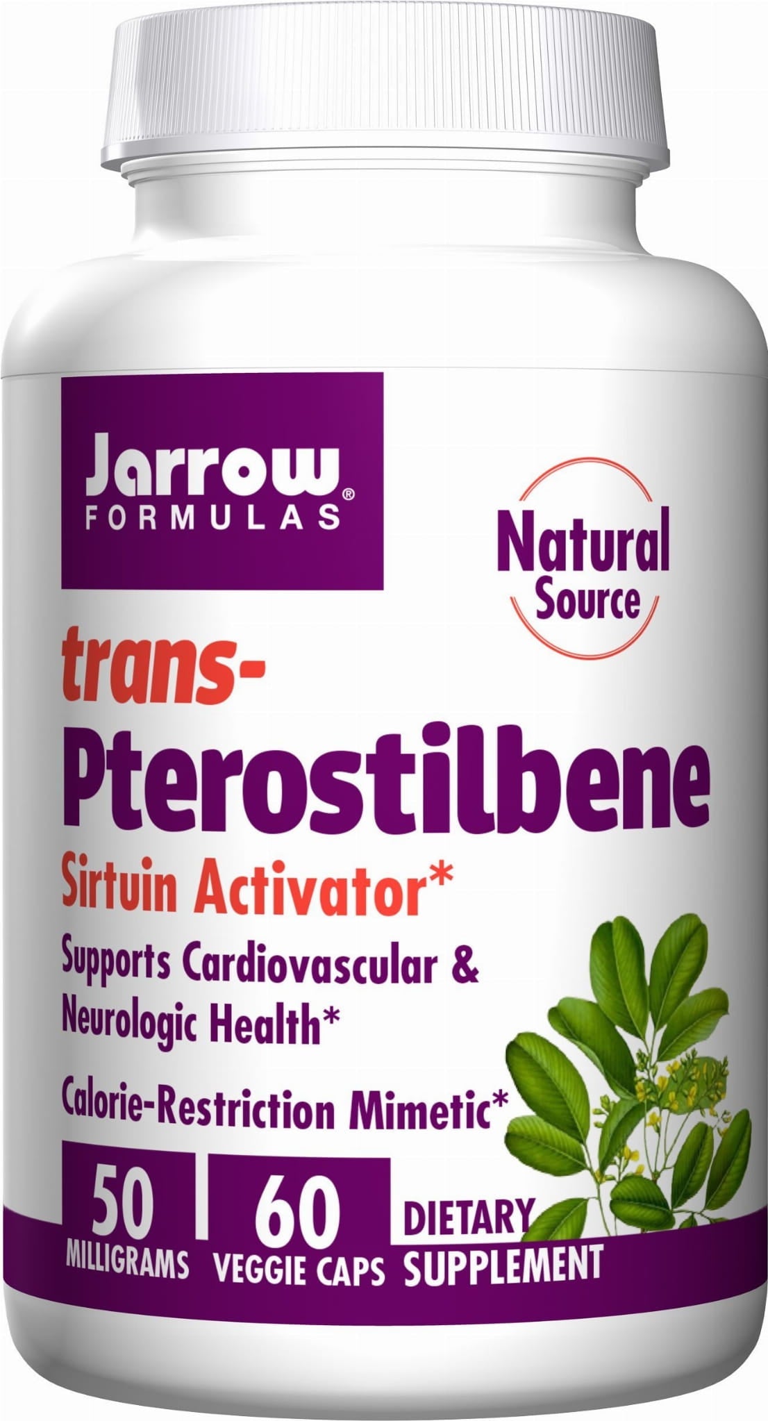Dimethyl Resveratrol trans Pterostilbeny 60 capsules