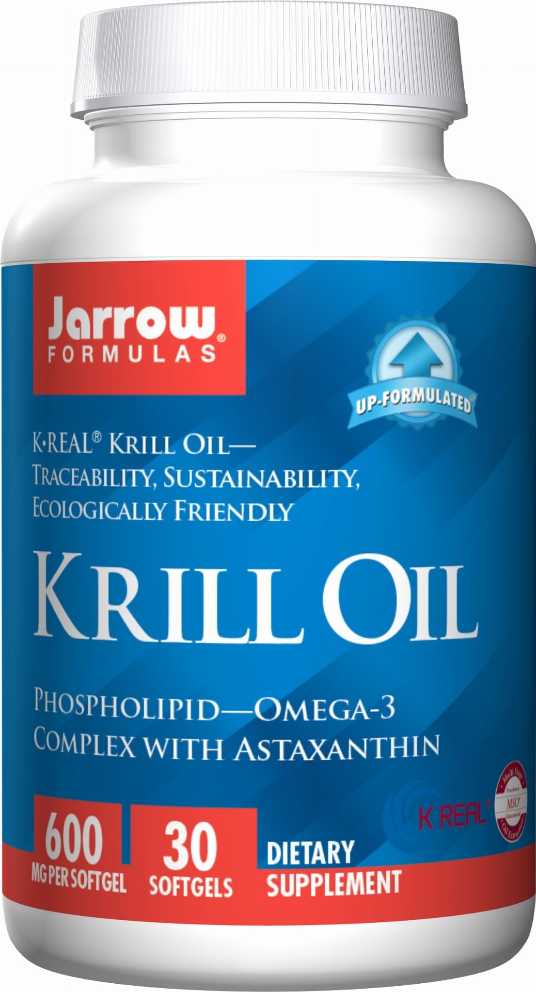 Krilový olej 600 MG 30 kapslí JARROW-FORMELN