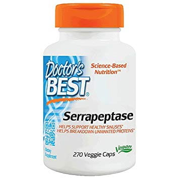 Serrapeptase 40.000 spu 270 kapszula DOCTOR'S BEST