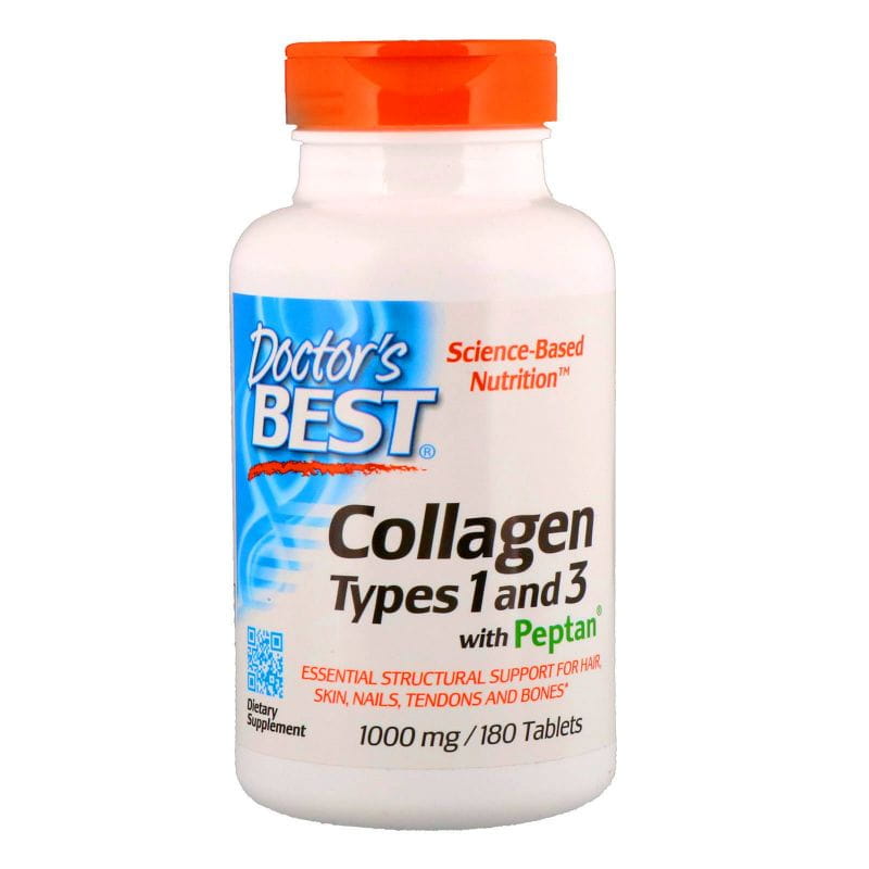 Kolagen typu I a III 180 tablet DOCTOR'S BEST