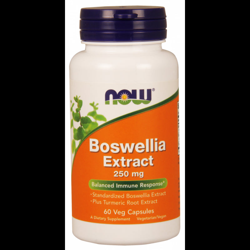 Boswellia 250 MG Kurkuma-Extrakt 60 Kapslar NOW FOODS