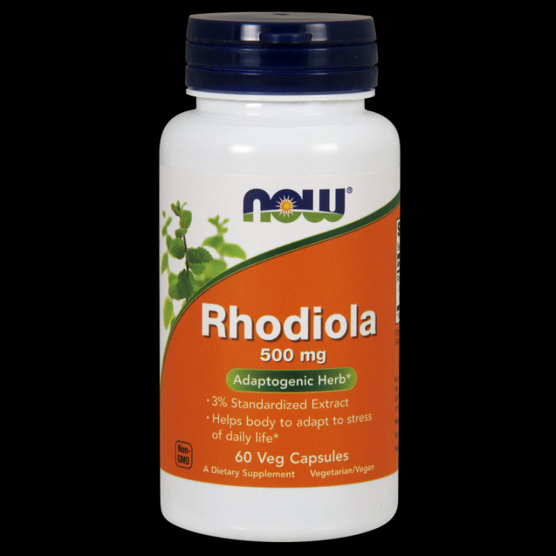 Rhodiola rosea Rhodiola rosea 500 MG 60 kapslí NOW FOODS