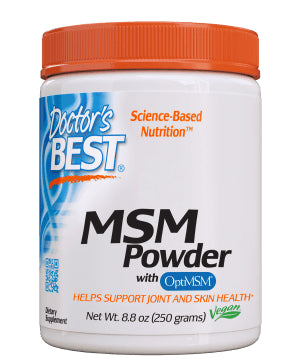 Schwefel MSM optiMSM Metil-szulfonil-metán 250 g DOCTOR'S BEST