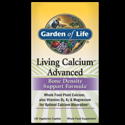 Living Calcium Advanced 120 Capsule GARDEN OF LIFE