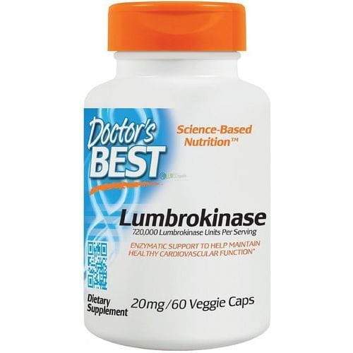 Lumbrokinase Lumbrokinase 20 MG 60 Capsules DOCTOR'S BEST