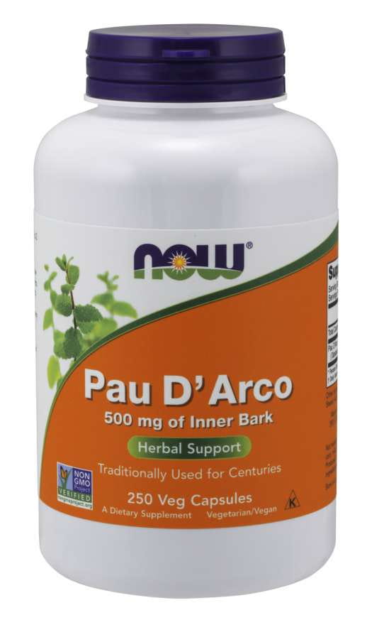 Pau d'arco 500 MG 250 capsule NOW FOODS
