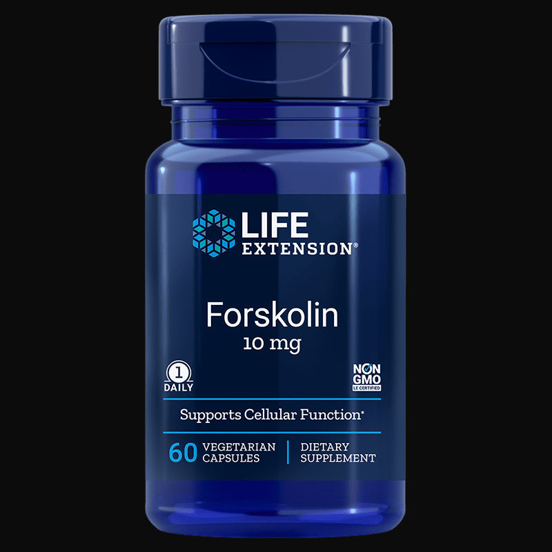 Forskolin indický kopřiva Coleus forskohlii extrakt 60 kapslí PRODLUŽOVÁNÍ ŽIVOTA