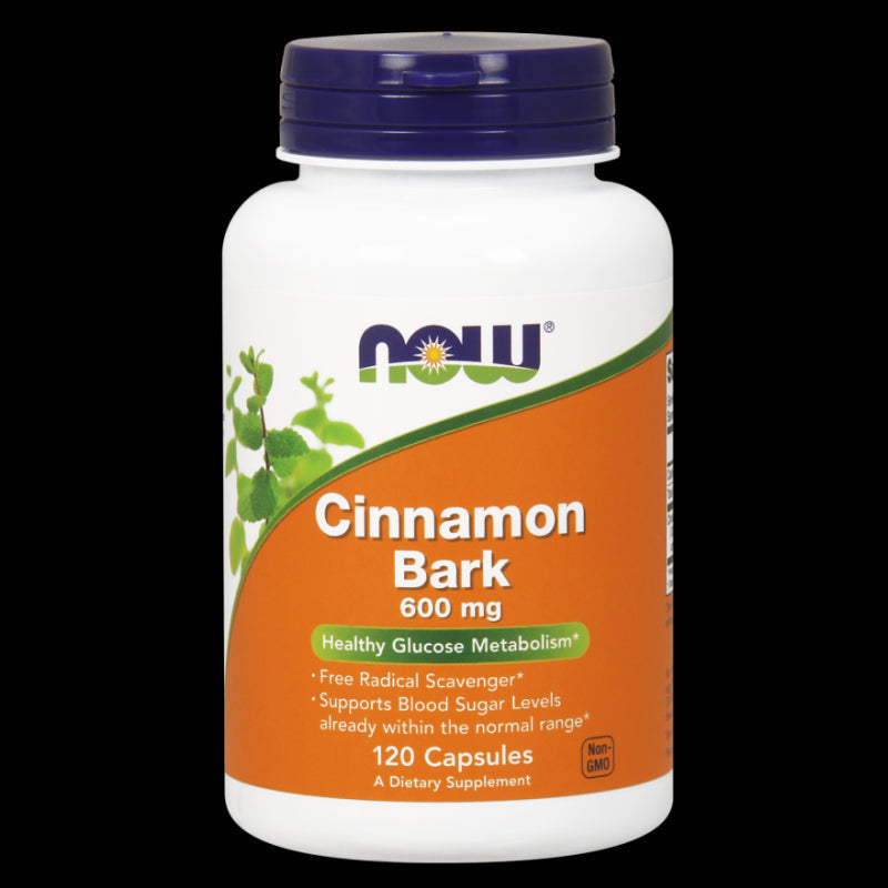 Zimtrinde Zimtrinde 600 MG 120 kapszula NOW FOODS