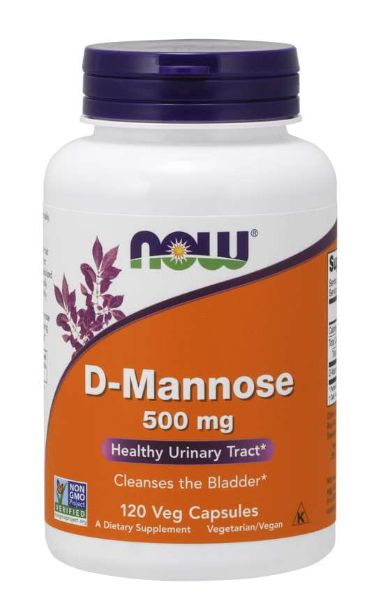 Dmannoza 500 MG 120 Capsules NOW FOODS