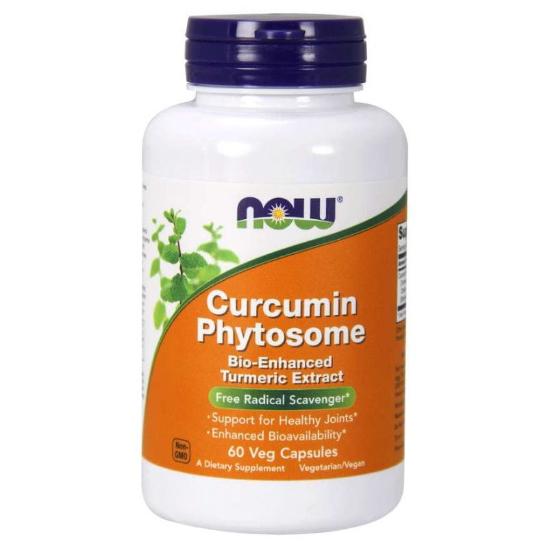Kurkuma Phytosom kurkumin 500 MG 60 kapslí NOW FOODS