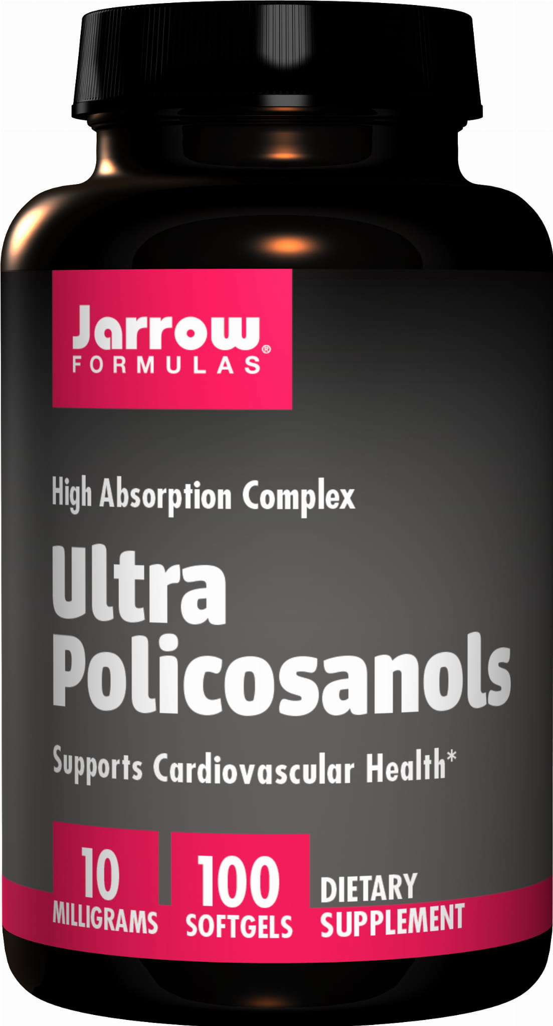 Ultra Policosanol Policosanol 10 MG 100 Capsules JARROW FORMULAS