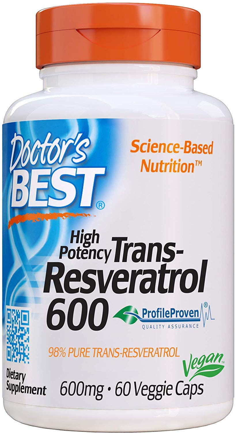 Transresveratrol 600 MG 60 capsules DOCTOR'S BEST