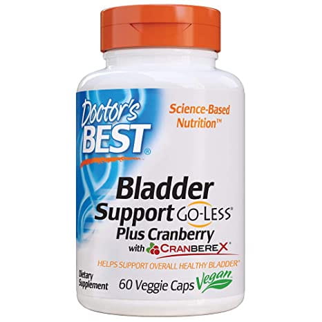 Bladder Support and Cranberex Urinary Tract Support 60 Capsules DOCTOR'S BEST