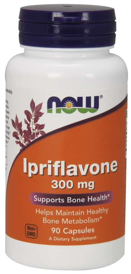 Ipriflavone Ipriflavone 300 MG 90 Capsules NOW FOODS
