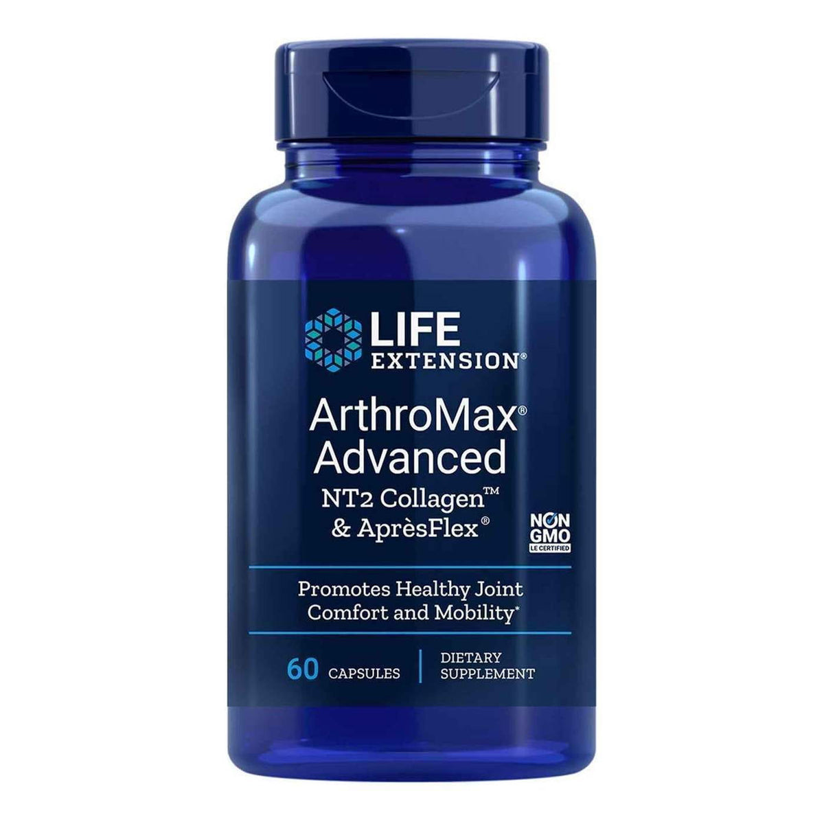 Arthromax advanced nt2 Collagen & Apresflex Komplex für Gelenke 60 Kapseln LEBENSVERLÄNGERUNG