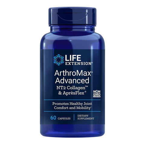 Arthromax advanced nt2 Collagen & Apresflex Komplex für Gelenke 60 Kapseln LEBENSVERLÄNGERUNG