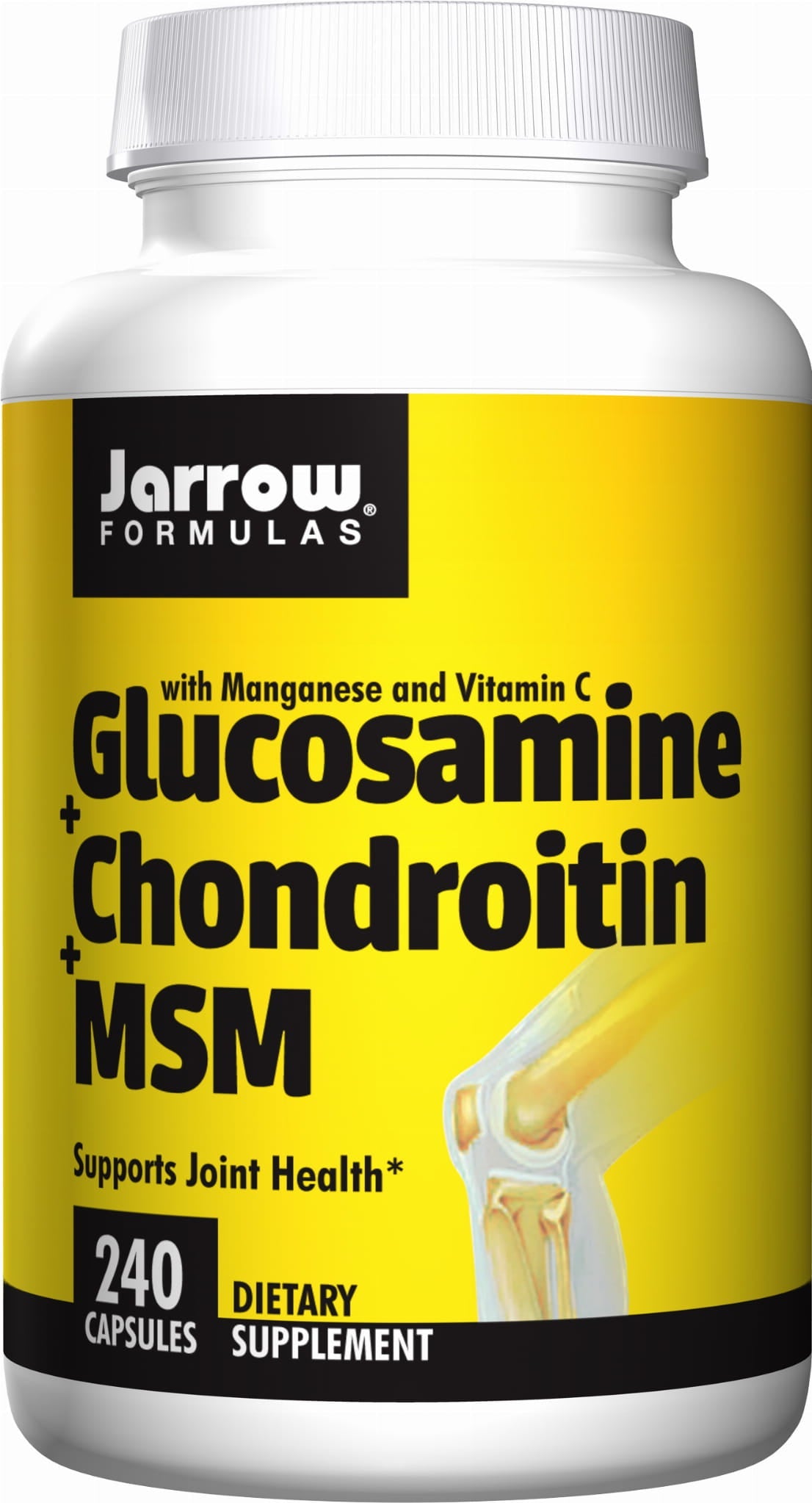 Glucosamine Chondroitin and MSM 240 Capsules JARROW FORMULAS