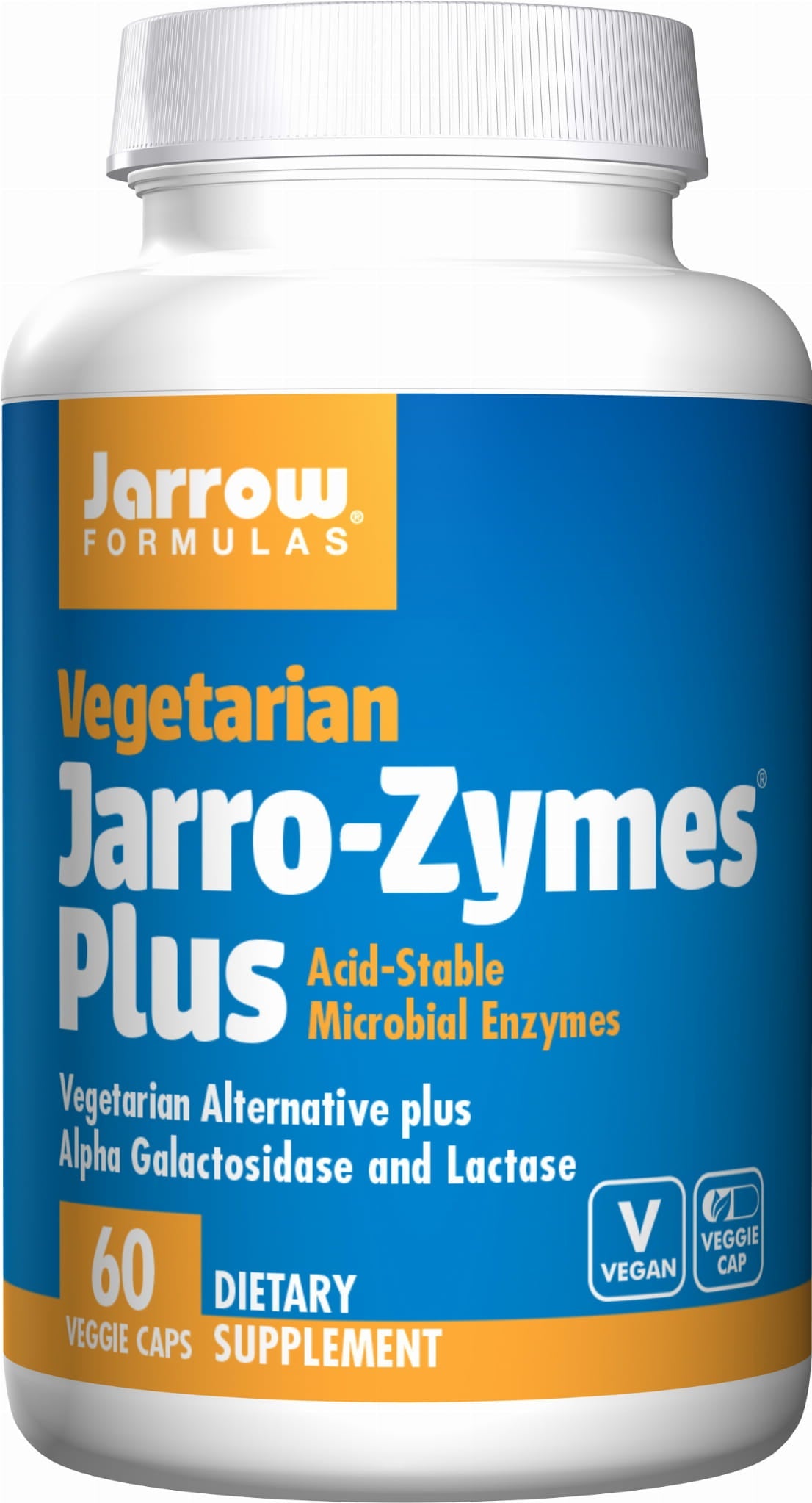 Jarrozymes plus Enzimas Digestivas 60 Cápsulas JARROW FORMELS