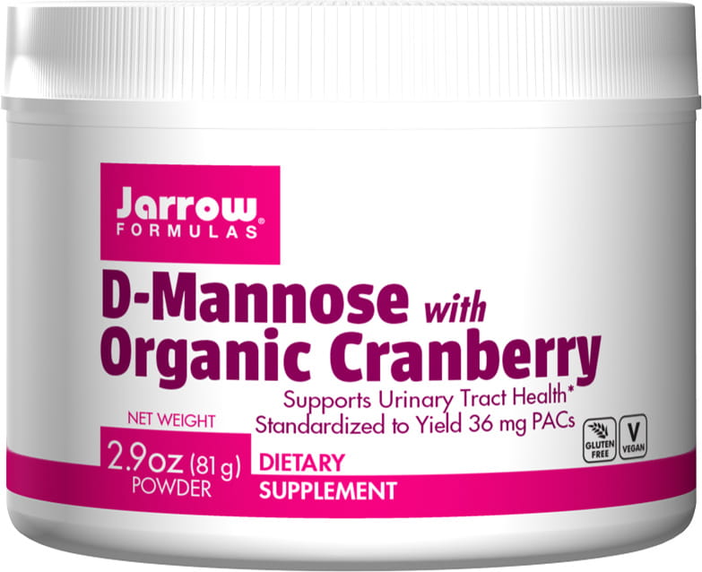 Dmannose with organic cranberry Dmannose with cranberry 81 g JARROW FORMELS