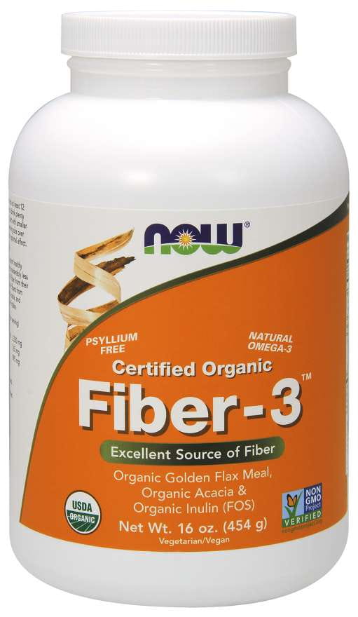 Ökofaser3 ألياف 454 غ NOW FOODS