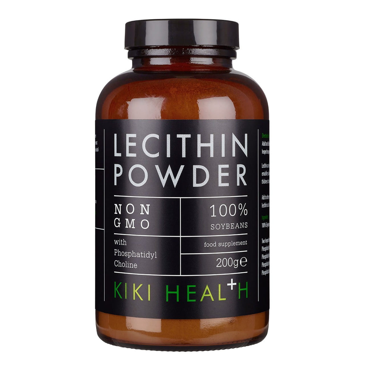 Pudră de lecitină din soia fără OMG 200 g KIKI HEALTH