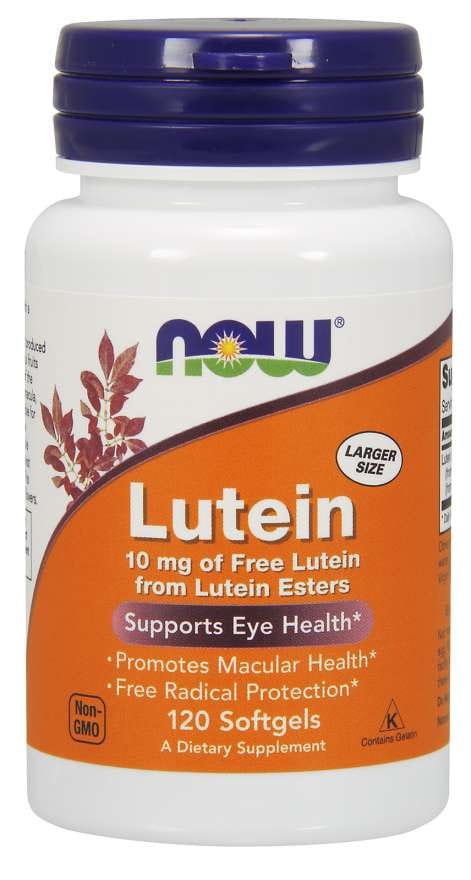 Lutein 10 MG 120 Viên Nang NOW FOODS
