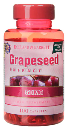 Chiết xuất hạt nho 100 viên HOLLAND & BARRETT