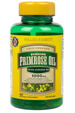 Pupalkový olej 60 kapslí HOLLAND & BARRETT