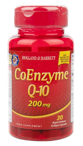 Koenzym Q10 200 MG 30 kapsler HOLLAND & BARRETT