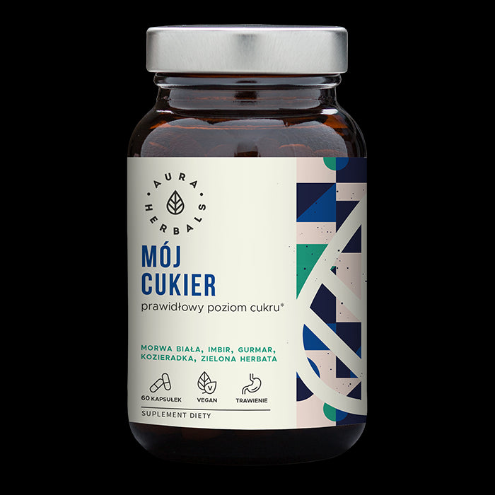 Můj cukr 60 kapslí AURA HERBALS