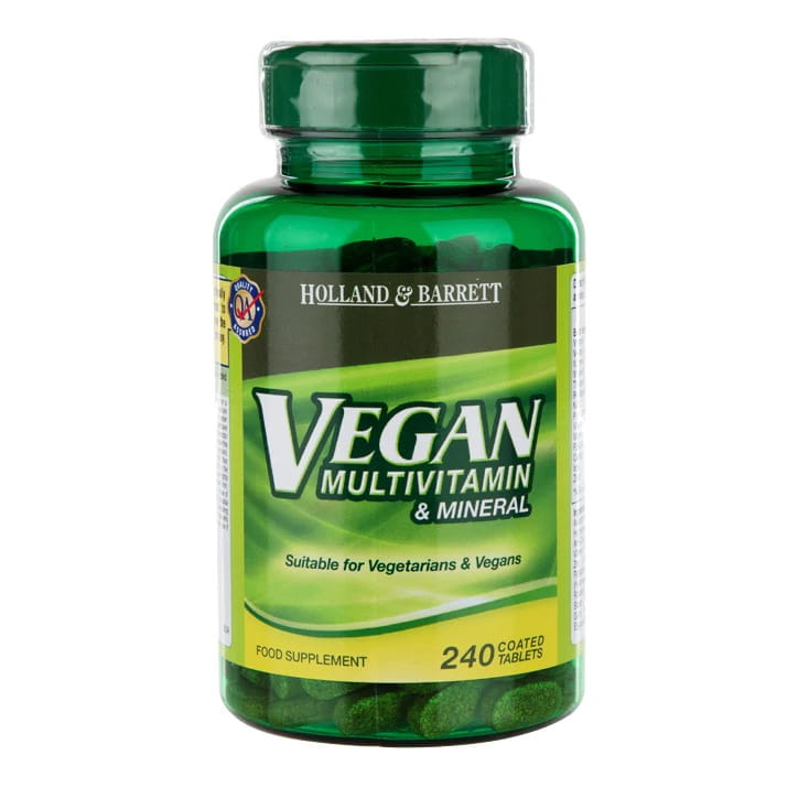 Veganský multivitamin a minerály 240 tablet HOLLAND & BARRETT