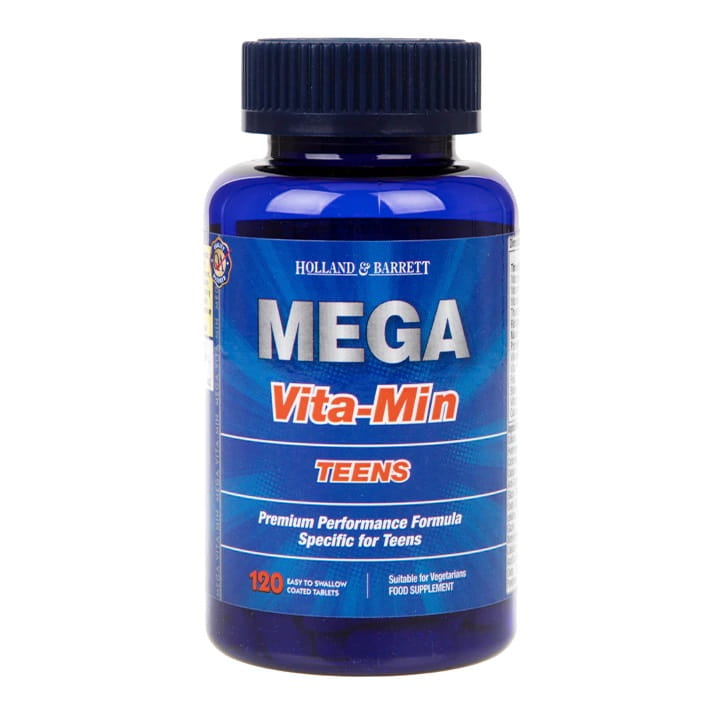 Mega Vitamin Teens 120 comprimés HOLLAND &amp; BARRETT