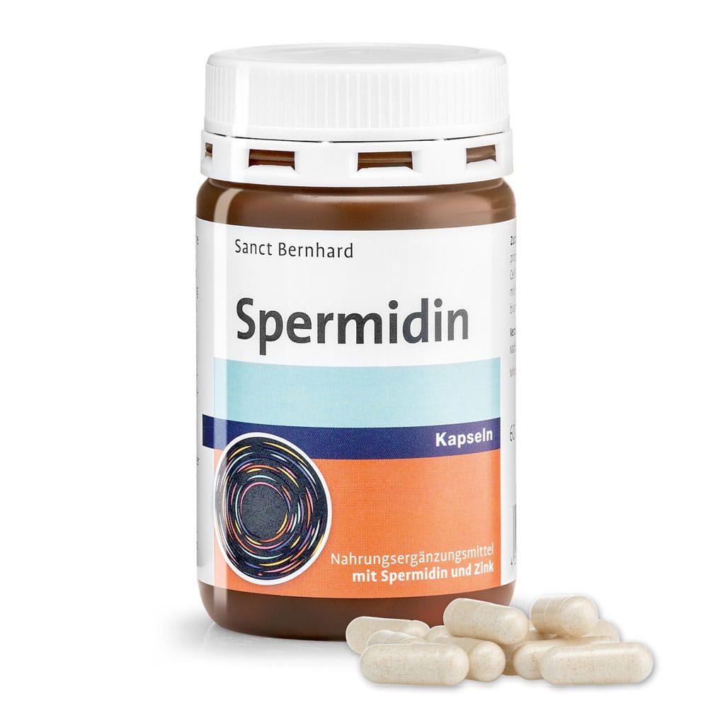 Spermidin, Spermidin a zinek, 60 kapslí KRAUTERHAUS SANCT BERNHARD
