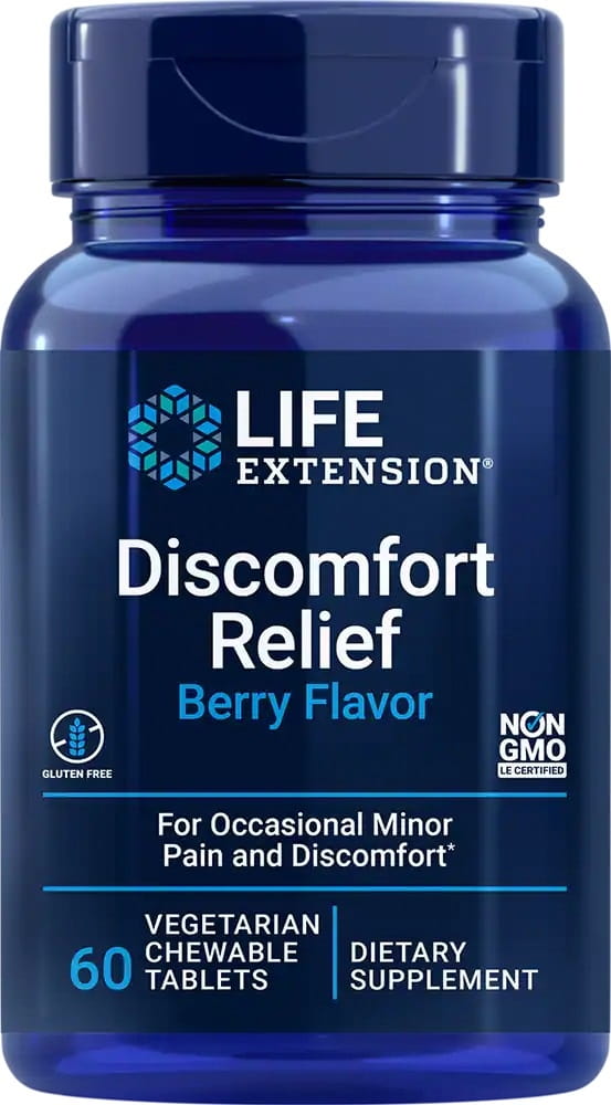 Discomfort Relief Pea 60 Tablets LIFE EXTENSION