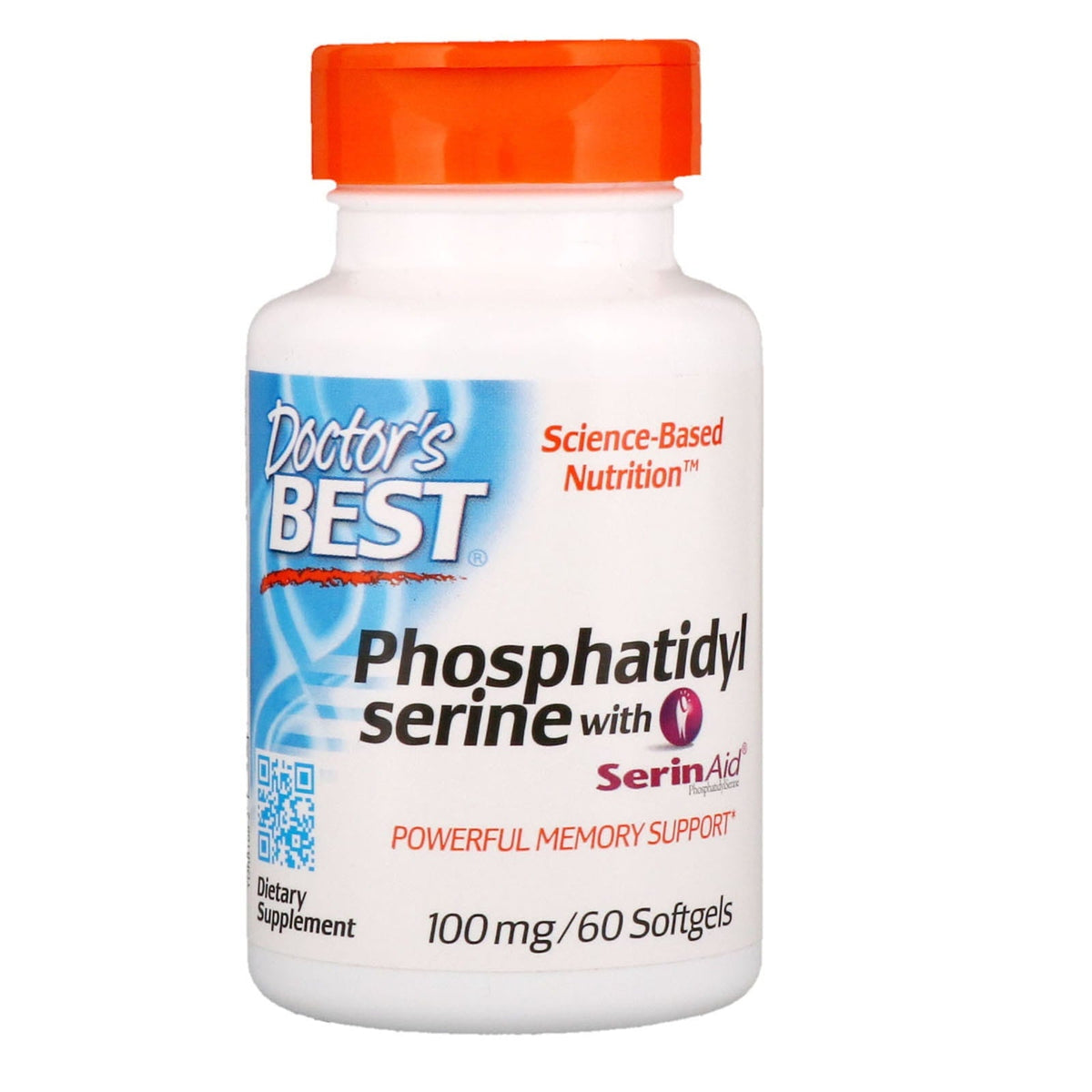 Phosphatidylserin Phosphatidylserin 100 MG 60 Kapseln DOCTOR'S BEST