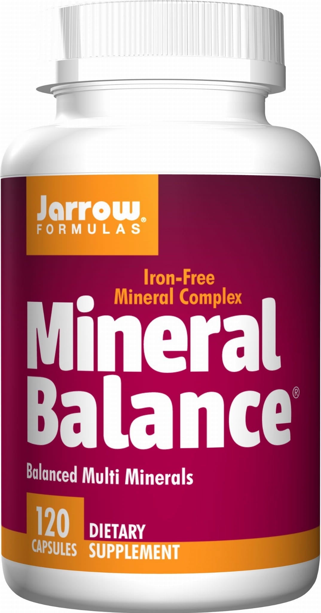 Vitamine e minerali senza ferro, Mineralbalance, 120 capsule JARROW FORMELS