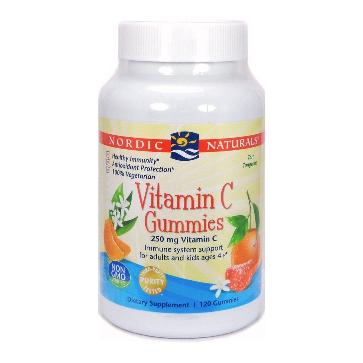 Vitamina C Caramelle gommose 120 NORDIC NATURALS Gelatine