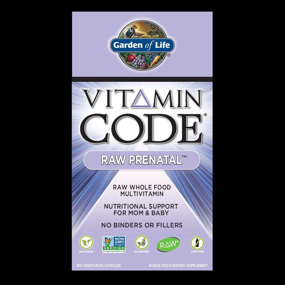 Vitamincode grezzo prenatale 180 capsule GARDEN OF LIFE